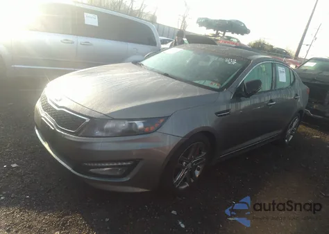 2013 Kia Optima Sx z USA, uszkodzony, nr VIN 5XXGR4A6XDG161815